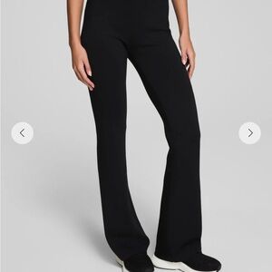 Spanx Air Essentials Black slim Flare Modal Yoga Pant Women’s XL